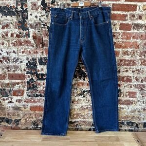 Levis 505 Jeans Mens 36x32 Regular Zip fly Blue denim Levi's